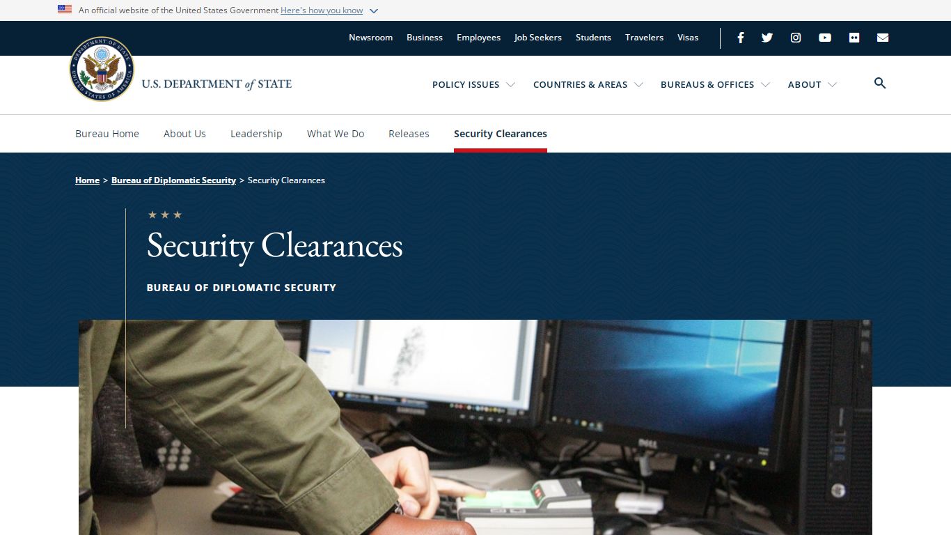 Security Clearances - United States Department of State
